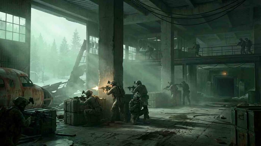 Batelfield 6 sezonas 2 žemėlapis Contaminated