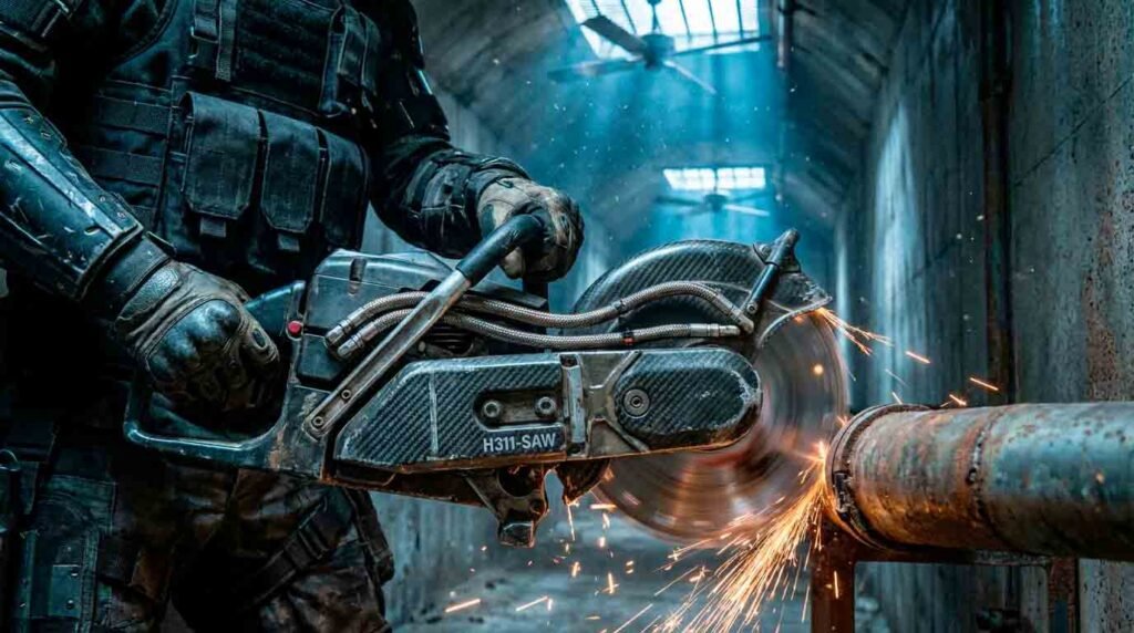 Naujas arsenalas: nuo greitašaudžių SMG iki mirtinų pjūklų